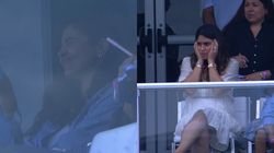 Ind Vs Pak Watch Anushka Sharma Ritika Sajdeh Reaction After Virat Kohli Rohit Sharma Dismissals