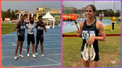 National Inter State Athletics 2024 Olympic Bound Kiran Pahal Muhammad Anas Bag Gold In 400m Gur