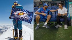 Record Breaking Nepali Mountaineer Hoists Mumbai Indians Flag On Kanchenjunga Peak Know All About