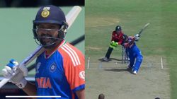 Ind Vs Eng Upar Daale To Deta Hu Rohit Sharma Caught Saying On Stump Mic Before Hitting Six