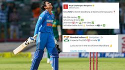 Smriti Mandhana The Lone Warrior Fans Heap Praises On Indian Opener After Century Against South