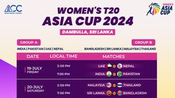 Womens T20 Asia Cup 2024 Schedule Check Out India And Entire Tournament Fixtures