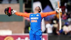 Ind Vs Zim Abhishek Sharma Reveals Dad Advice For Six Hitting Prowess