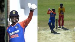 Ind Vs Zim 2nd T20i Abhishek Sharma Redeems Debut Duck With 46 Ball Century