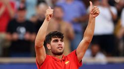 Olympics 2024 Tennis Carlos Alcaraz Battles Past Tallon Griekspoor To Reach Round Of 