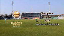 Champions Trophy 2025 Schedule Provisional Fixtures List With Dates Venues Revealed