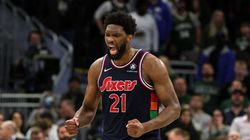 Joel Embiid Philadelphia 76ers Nba Paul George Tyrese Maxey