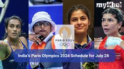 Olympics 2024 Schedule For July 28 India Paris Olympic Game Fixtures