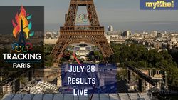 Paris 2024 Olympics Results Today Live 28th July Manu Bhaker To Pv Sindhu Follow All Indian Athletes