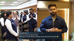 Paris 2024 Rishabh Pant Extends Heartfelt Support To Indian Olympic Contingent