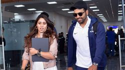 Watch Rohit Sharma Gets Into His Lamborghini After Landing In India Reminded Of Seven Bags By Wife