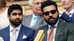 Wimbledon 2024 Rohit Sharma Among Centre Court Guests For Alcaraz Vs Medvedev Semi Final Clash