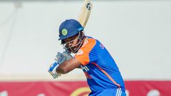 Ind Vs Zim Monstrous Sanju Samson Smashes 110 Meter Six In Last T20i Fans Heap Praises On Twitte