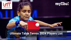 Ultimate Table Tennis 2024 Squads Players List Of All 8 Teams After Draft For Utt Season 