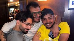 Out Of Favour Yuzvendra Chahal And Prithvi Shaw Hang Out With Social Media Star Orry And His Friends