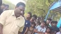 Tamil Nadu Coach From Salem Seen Kicking Beating Young School Footballers An Absolute Disgrace