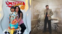 Hardik Pandya And Natasa Stankovic Son Agastya Steps Up To The Plate