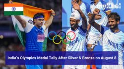 Indian Olympics Medal Tally After Sliver Bronze In Paris 2024 On August 