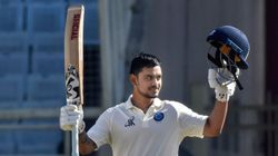 Watch Ishan Kishan Hits One Handed Six To Complete 86 Ball Hundred Comeback Innings Domestc Cricket
