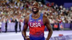 Olympics 2024 Noah Lyles Pips Kishane Thompson To Gold In Dramatic Photo Finish To Mens 100m Sprint
