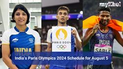 Olympics 2024 Schedule For Day 10 Monday August 5 India Paris Olympic Games Fixtures
