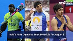 Olympics 2024 Schedule For Day 13 Thursday August 8 India Paris Olympic Games Fixtures