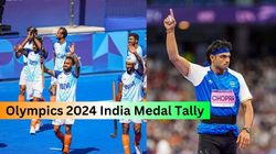 India Medal Tally In Olympics 2024 Total Medal Count On August 9 Neeraj Chopra Silver Hockey Bronze