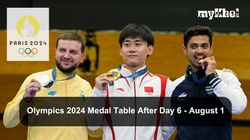 Olympics 2024 Medal Tally After Day 6 August 1 Usa Catch Up On China Where Do India Rank