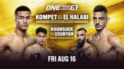 One Friday Fights 75 Results Kompet Outclasses El Halabi Usubyan Starches Khunsuek