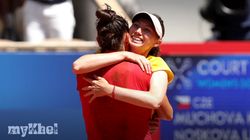 Sorribes Bucsa Win Bronze Womens Doubles Paris Olympics 