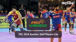 Pro Kabaddi 2024 Auction Full List Of Players Sold At The Pkl Season 11 Player Auction