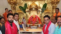 Rohit Sharma And Jay Shah Visit Siddhivinayak Temple With T20 World Cup 2024 Trophy