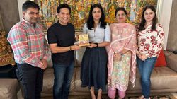 Paris Olympics Bronze Medalist Manu Bhaker Meets Sachin Tendulkar Shares Unforgettable Moments