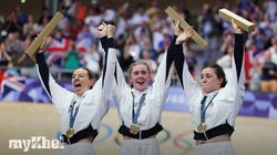 Team Gb Womens Team Sprint Gold Olympics Record 