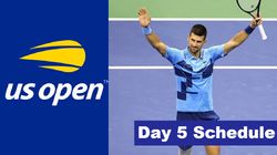 Us Open 2024 Schedule Day 5 August 30 Novak Djokovic Alexander Zverev Coco Gauff In Action