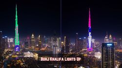 Burj Khalifa Lights Up As Icc Unveils Ticket Prices For Womens T20 World Cup 