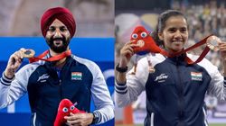 Paralympics 2024 Harvinder Singh Preethi Pal To Be Indias Flag Bearers For Closing Ceremony