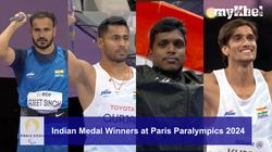 India Medal Tally At Paris Paralympics 2024 Medallists On September 