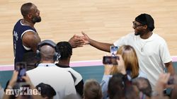 Lakers Plans To Commemorate Lebron Bronny James First Game 