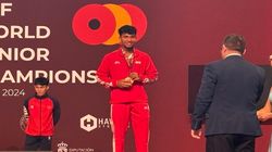 Iwf Weightlifting Loganathan Dhanush Creates History With Bronze Medal For India
