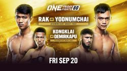 One Friday Fights 80 Results Yodnumchai Outwits Rak Kongklai Sleeps Demirkapu