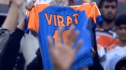 Virat Kohli Fan Waves His Jersey During Babar Azam Match In Pakistan Champions Cup Watch