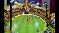 Suryakumar Yadav S Iconic T20 World Cup Catch Immortalized In Ganesh Puja Pandal In Gujarat