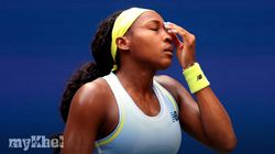 Gauff Exits Us Open After Serving Woes 