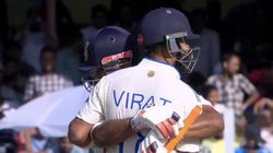 India Vs Bangladesh 2nd Test Day 4 Virat Kohli Survives Comedy Of Errors As Rishabh Pant Hugs It Ou