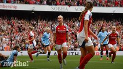 Arsenal 2 2 Man City Miedema Mead Wsl Clash 