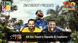 Zim Afro T10 2024 Squads Captains Players List Of All Six Teams For Season 