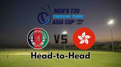 Afg A Vs Hkg Head To Head Emerging Teams Asia Cup 2024 Afghanistan A Vs Hong Kong Records And Stats In List A Matches