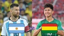Argentina Vs Bolivia Live Streaming World Cup Qualifying Live Match Details