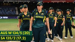 Womens T20 World Cup 2024 Aus W Fail To Reach Final First Time In 15 Years As Sa W Ends Dominance